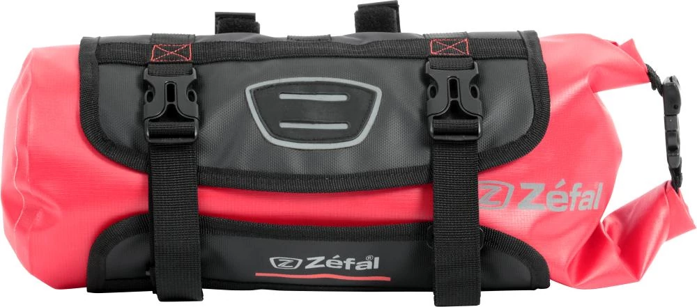 Zefal Z-Adventure F10 kormánytáska, 10L, piros-fekete