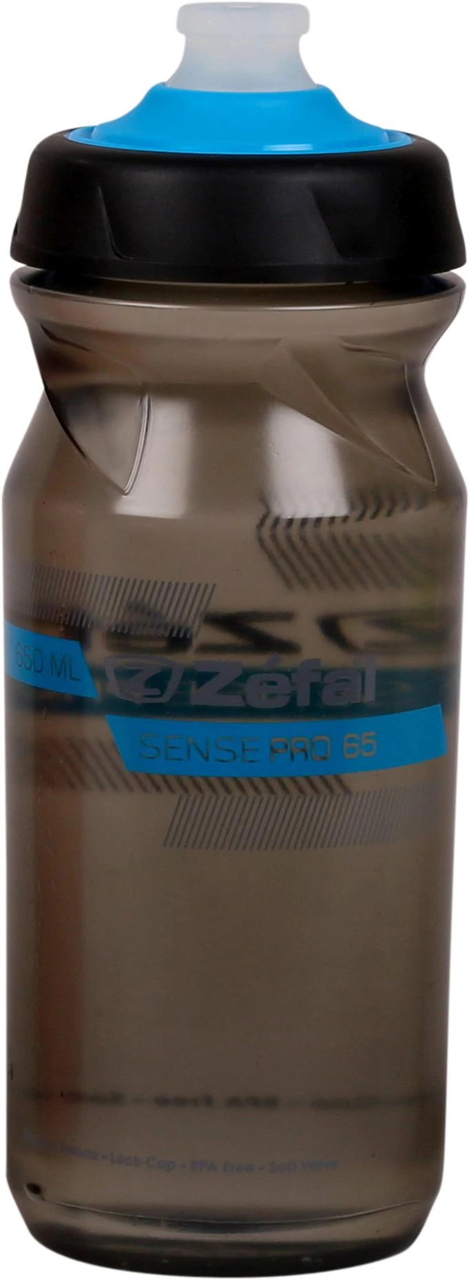 Zefal Sense Pro 65 kulacs, 650 ml, csavaros, fekete-kék