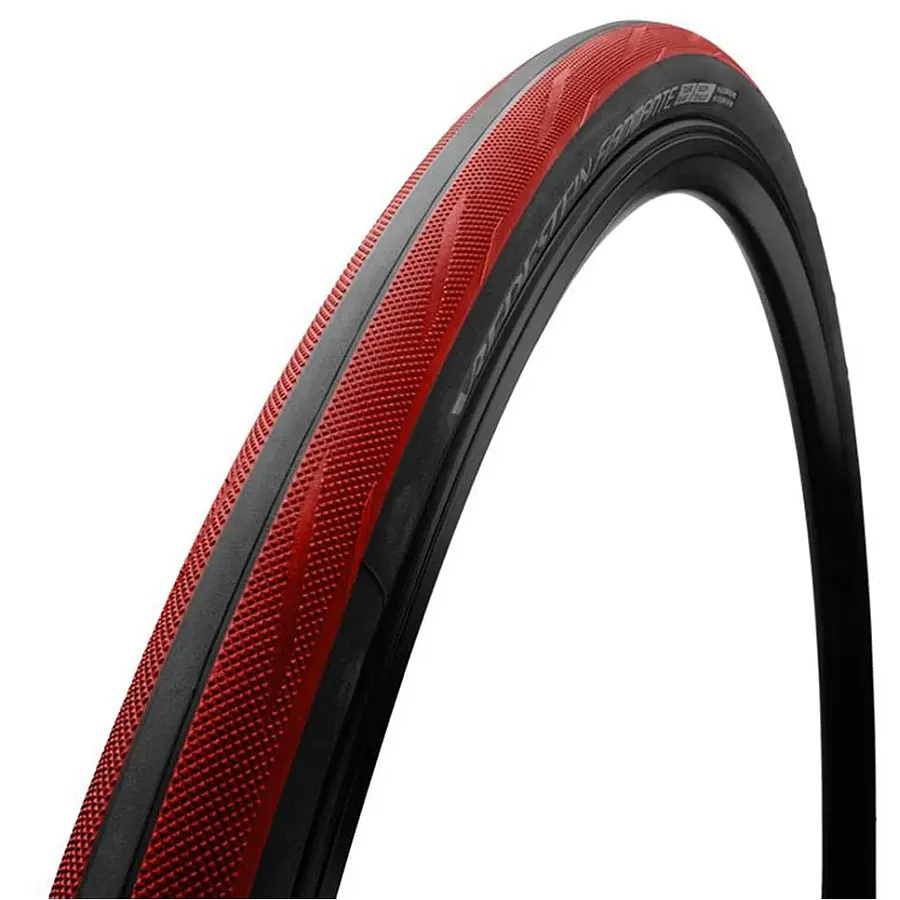 Vredestein Fiammante 23-622 (700x23C) országúti külső gumi (köpeny), defektvédett (Excellent Protection), 370g, fekete-piros
