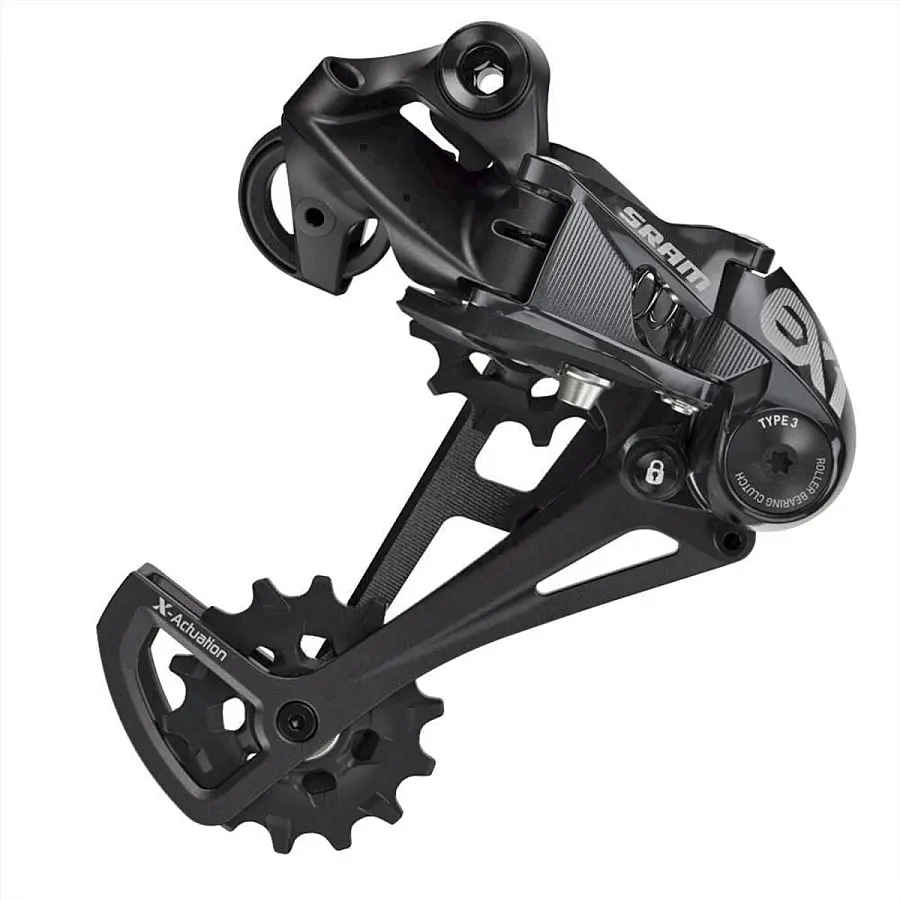 Sram EX1 X-Horizon E-MTB hátsó váltó, hosszú kanalas, 8s, max 48T, fekete