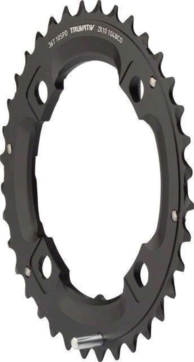 Sram MTB első lánckerék, 36T, 10s, 104 mm, long-pin, alumínium, fekete