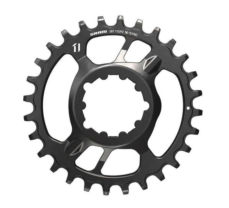 Sram X-Sync DM MTB első lánckerék, narrow-wide, 28T, 11s, 3 mm offset, acél, fekete