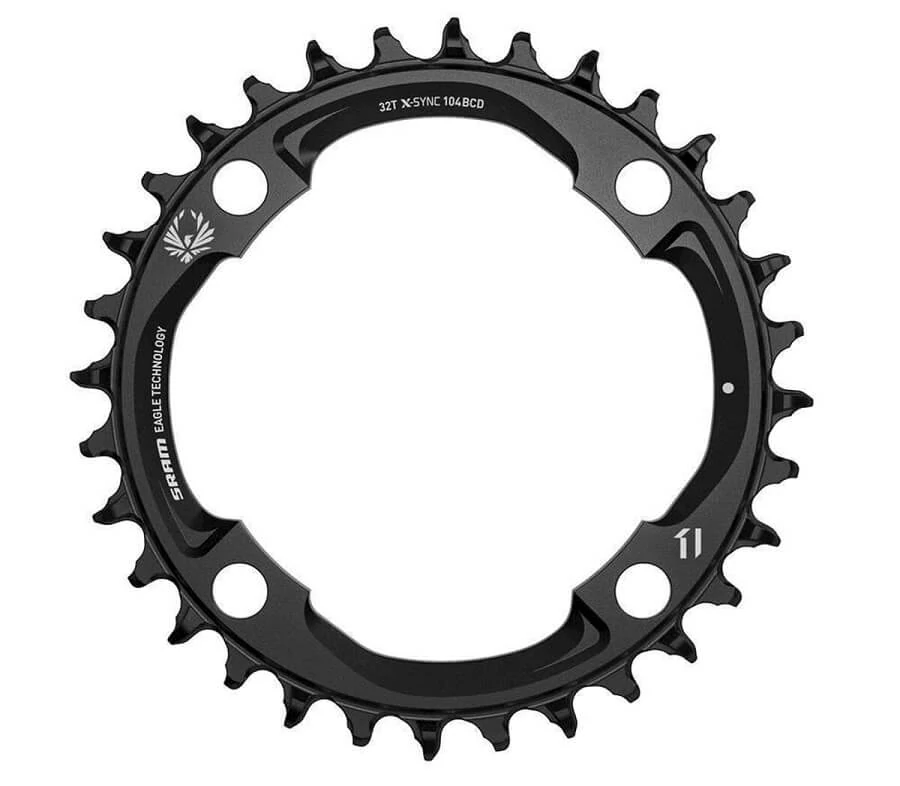 Sram X-Sync Eagle MTB első lánckerék, 32T, 12s, 104 mm, alumínium, fekete