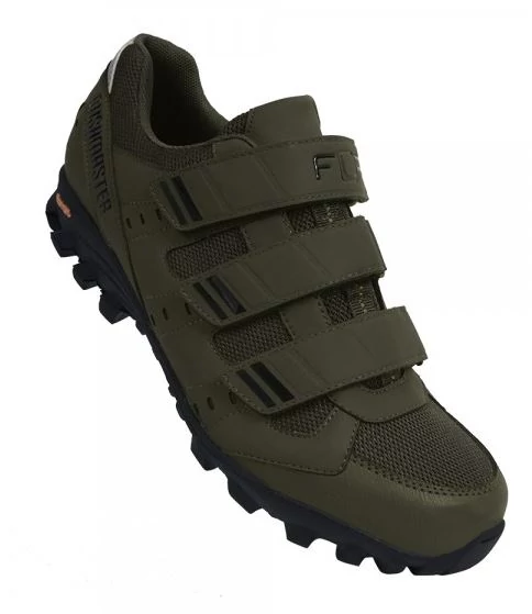 FLR Bushmaster MTB kerékpáros cipő, SPD, khaki, 44-es