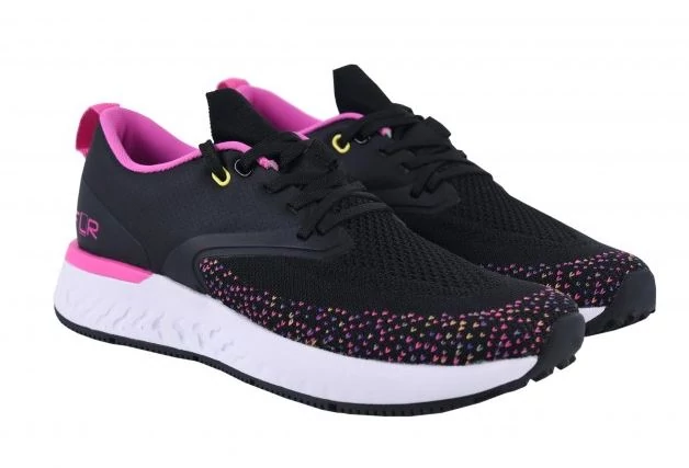 FLR Infinity kerékpáros SPD spinning cipő, fekete-pink, 40-es