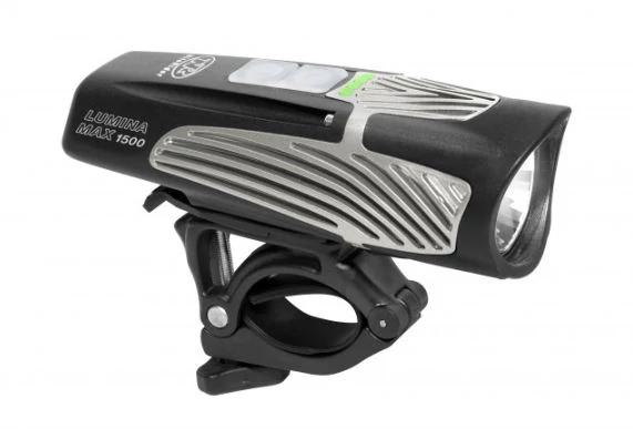 NiteRider Lumina™ Max 1500 Boost első lámpa, 1500 lumen, USB-ről tölthető, fekete
