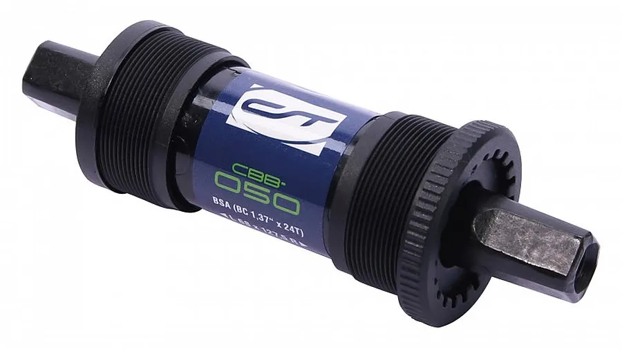 Contec CBB-050 négyszögtengelyes középcsapágy (monoblokk), 118 x 68 mm, műanyag csészés, fekete
