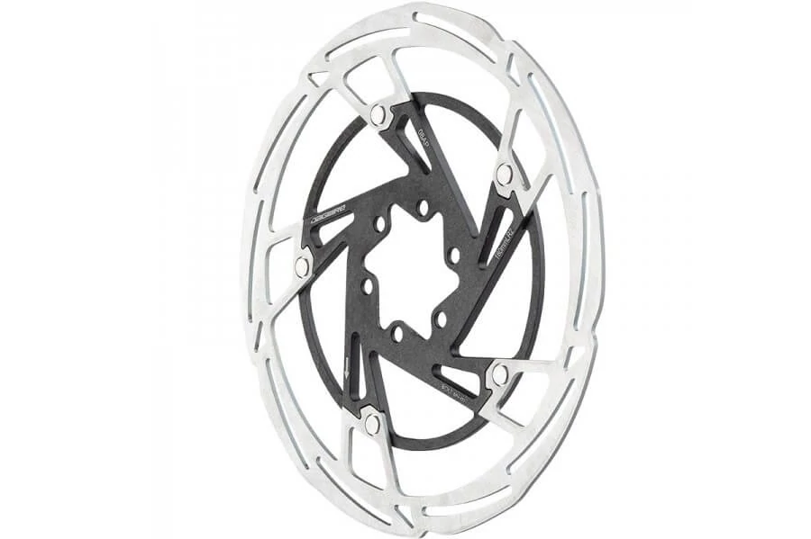 Jagwire Pro LR2 alu küllős féktárcsa, 6 csavaros, 180 mm, fekete
