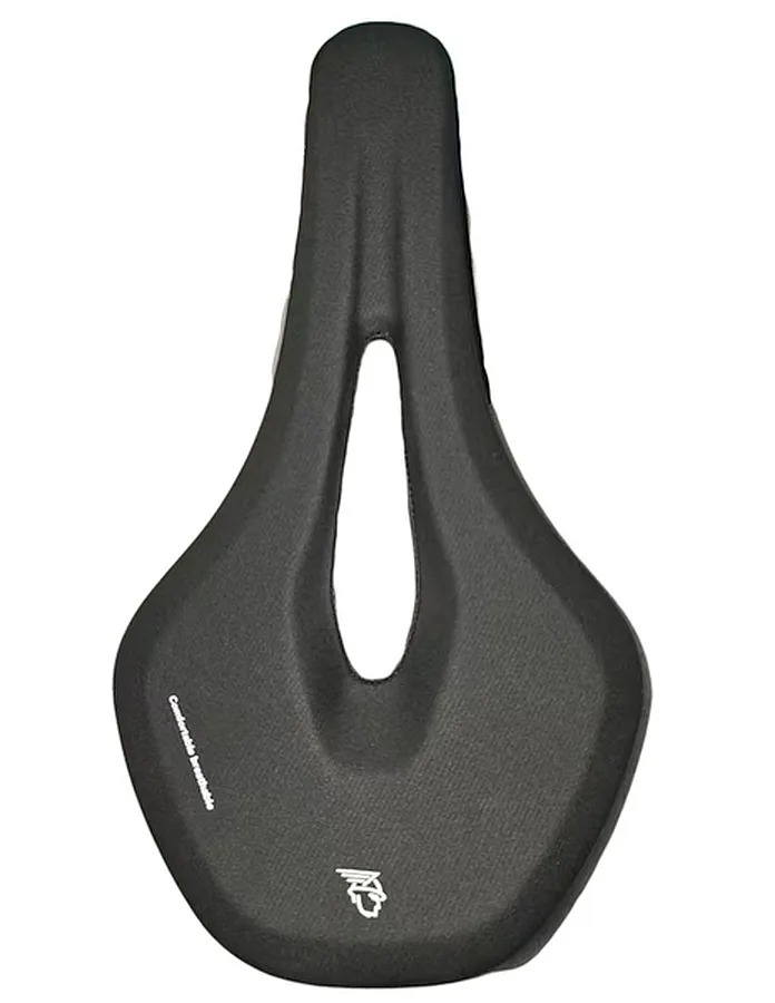 Velotech Sport férfi nyereg, 260 x 150 mm, anatómikus, fekete