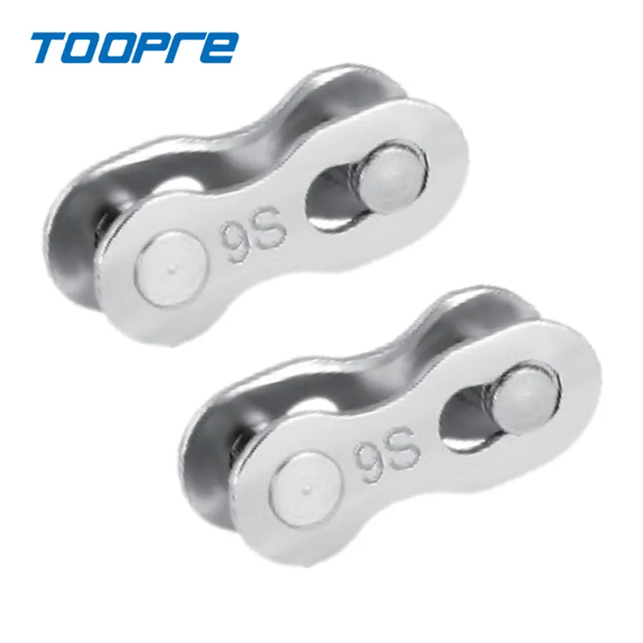 Toopre Split Link lánc patentszem, 9s, 2 pár, ezüst
