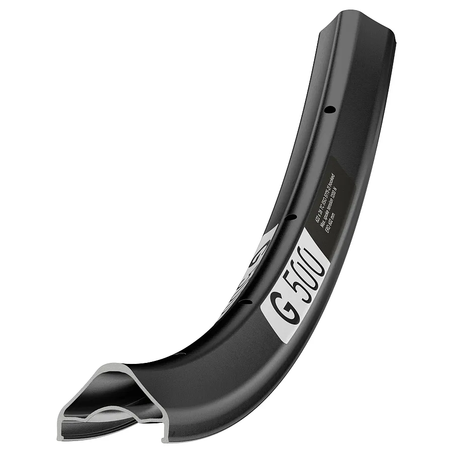 DT Swiss G 500 gravel felni (622x30/26 mm), 32H, tárcsafékes, 496g, fekete