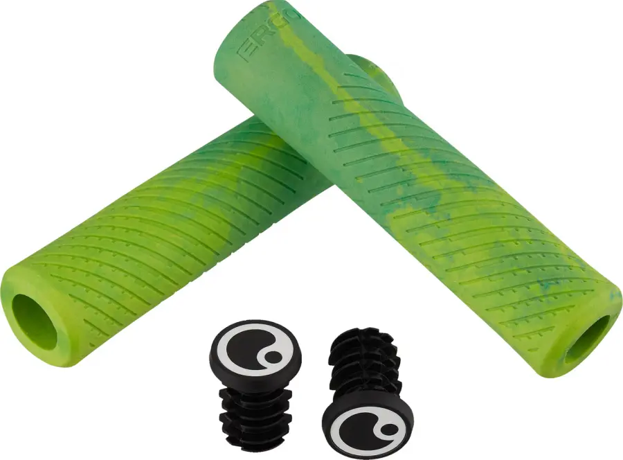 Ergon GXR Lava ergonómikus MTB markolat, S-es méret, sárga-zöld