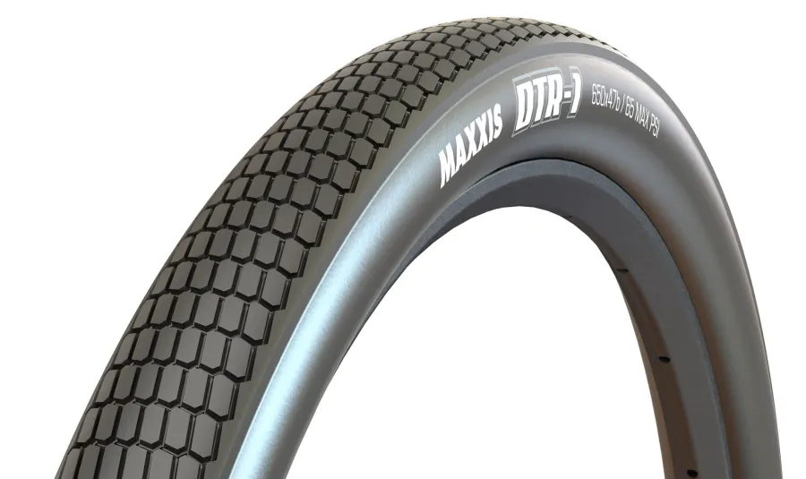Maxxis DTR-1 27,5x1,75 (47-584) városi külső gumi, drótperemes, Dual Compound, 587g, fekete