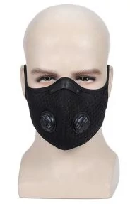 Spyral Basic kerékpáros légszűrő maszk, fekete