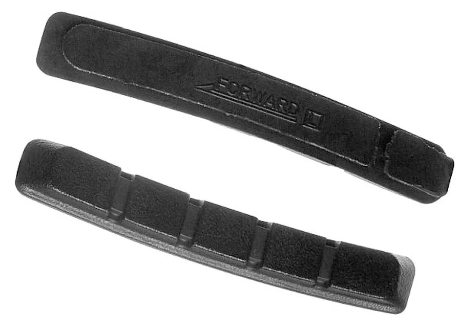 Brakco fékgumi cserélhető betétes fékpofához, 72 mm, fekete
