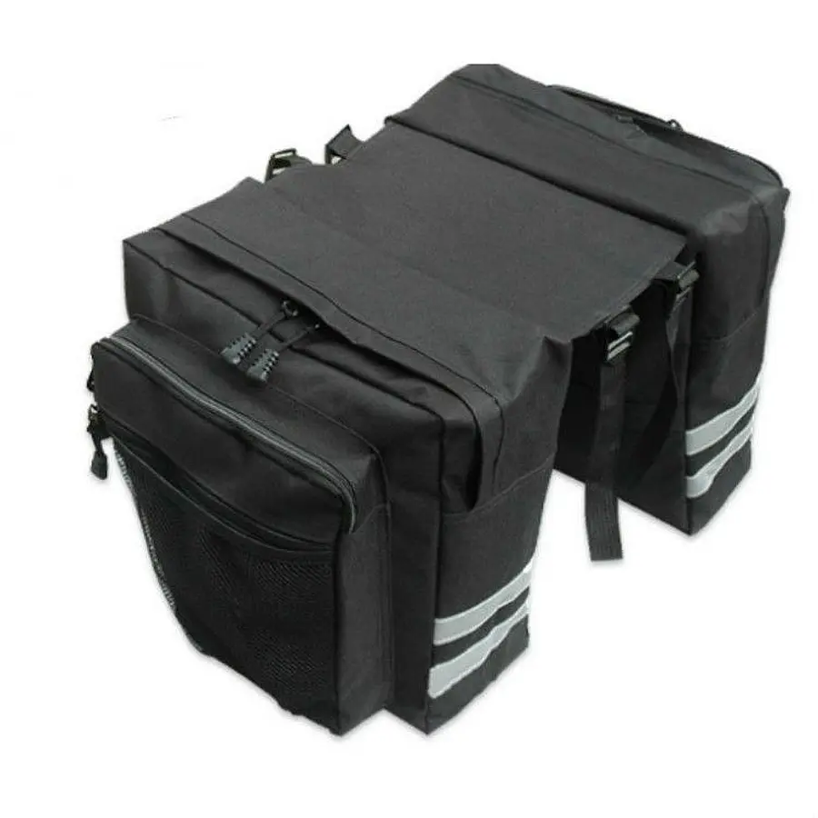 Spyral 20L 2 részes csomagtartó táska, 2x10 liter, fekete