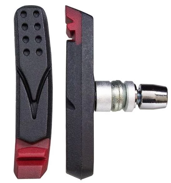 Spyral System menetes fékpofa, 65 mm-es, fekete-piros
