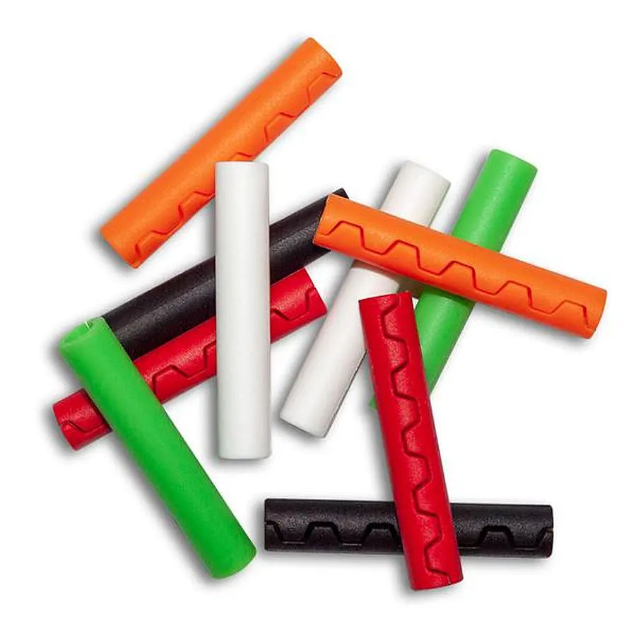 Spyral szilikon cső váltóbowdenházra,  vázvédő, 10db, vegyes színek