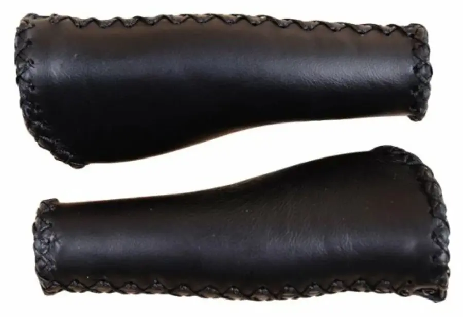 Spyral Tour ergonómikus markolat, műbőr varrt felület, 140 mm, fekete