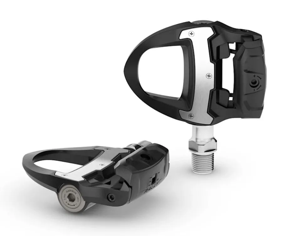 Garmin Rally RS110 országúti patentpedál, karbon, wattmérős, SPD-SL, BT, ANT, 320g, fekete