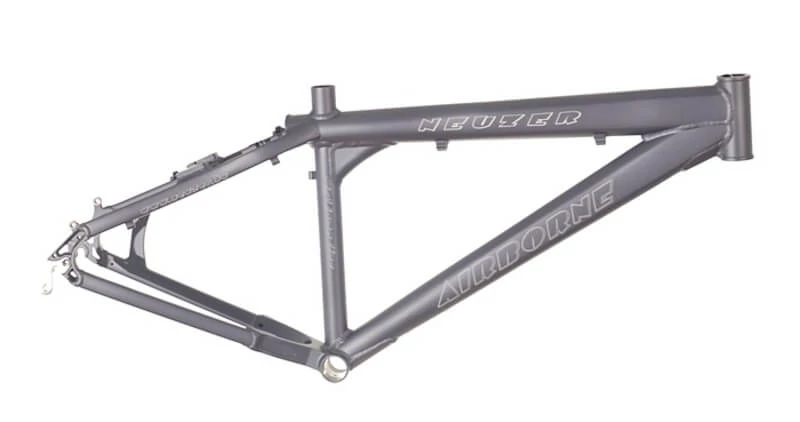 Altrix Airborne Dual 26-os MTB dirt kerékpár váz, alumínium, 13,5 col, szürke