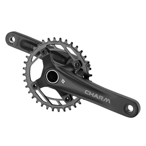 Prowheel Charm FD04-S-TT integrált tengelyes MTB hajtómű, 32T, 1x10-11s, 175 mm, középcsapággyal, fekete