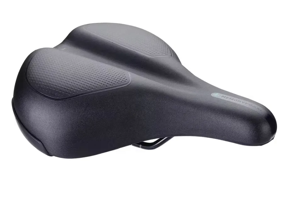 BBB BSD-102 ComfortPlus Relaxed unisex komfort nyereg, memóriahabos, 265x205 mm, fekete