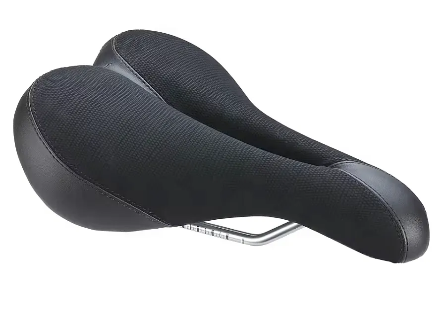 BBB BSD-13 MultiDensity Active női városi, túra nyereg, anatomikus, 250x170 mm, 385g, fekete