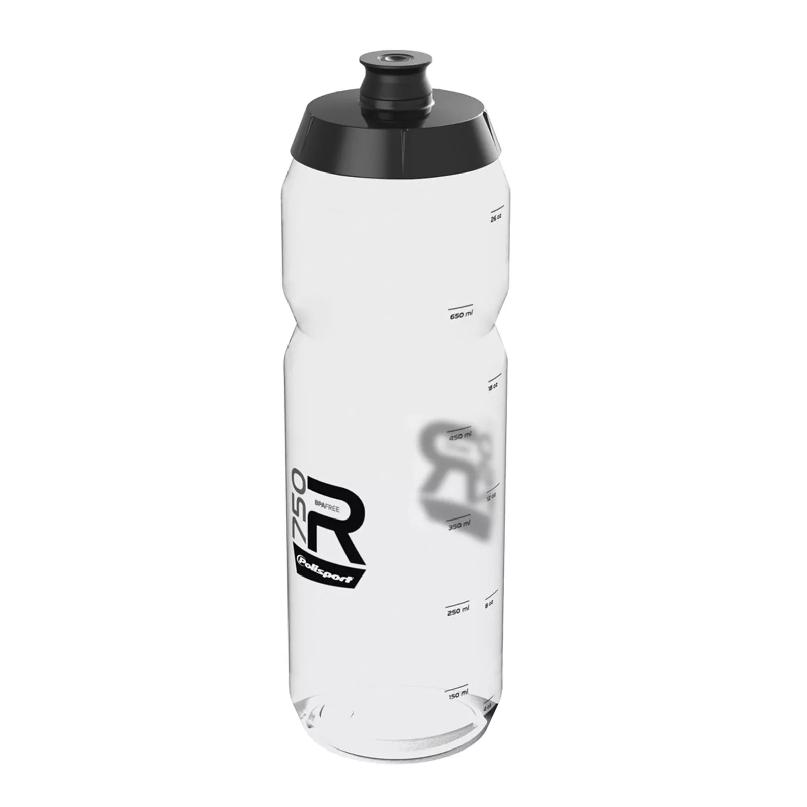Polisport R750 kulacs 750 ml csavaros, átlátszó