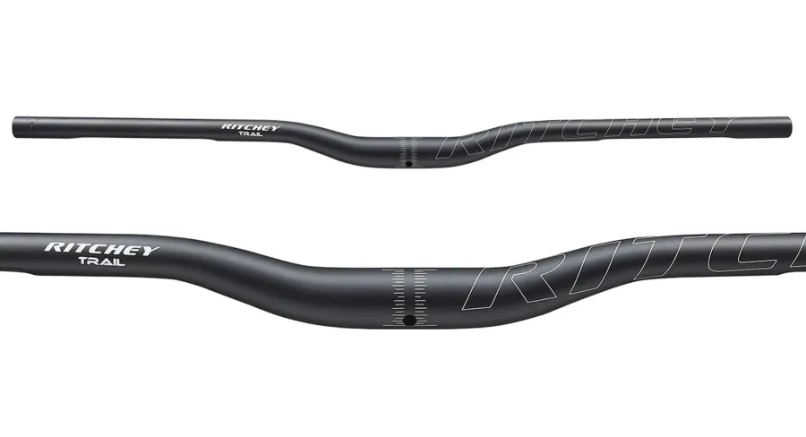 Ritchey Trail Logic-E Rizer hajlított MTB kormány, 31,8x780x20 mm, alu, 325g, fekete