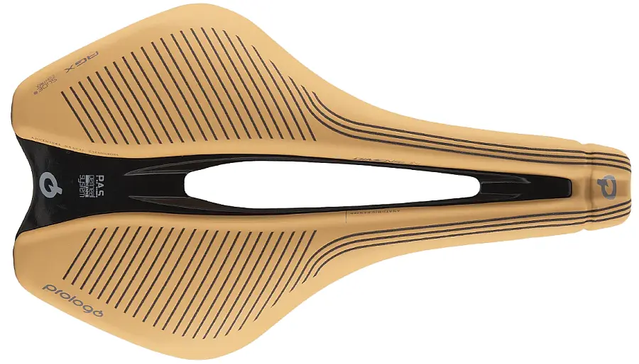 Prologo Dimension AGX Space férfi nyereg, TiroX, Slide Control, 245x153 mm, 207g, barna