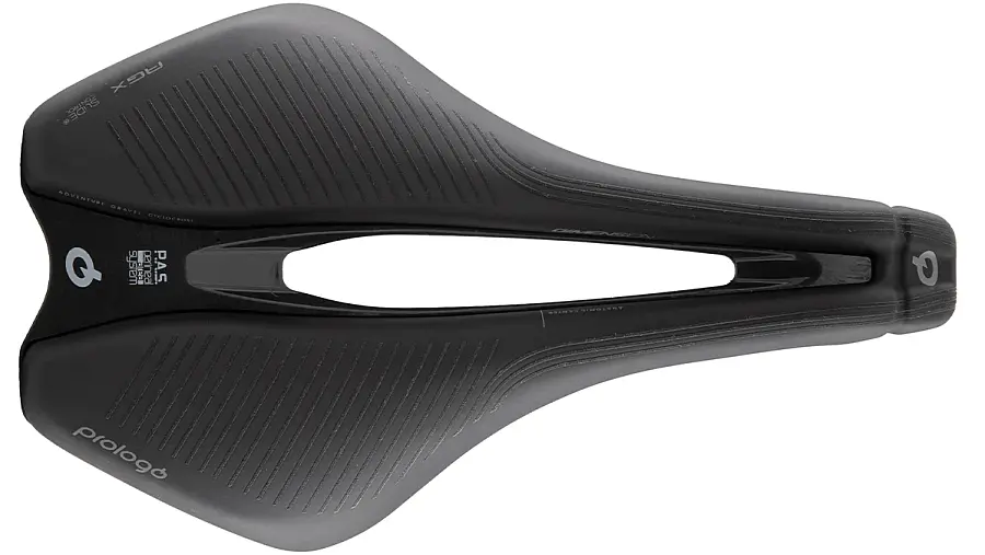 Prologo Dimension AGX férfi nyereg, TiroX, Slide Control, 245x143 mm, 207g, fekete