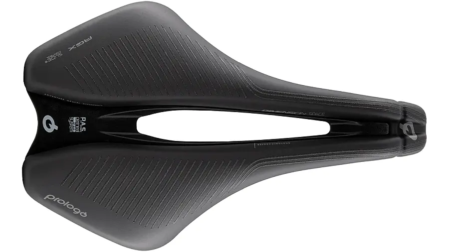 Prologo Dimension AGX Space férfi nyereg, TiroX, Slide Control, 245x153 mm, 207g, fekete