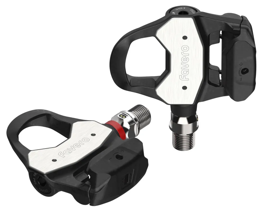 Favero Assioma PRO RL-1 wattmérős országúti patentpedál, Look Keo kompatibilis, 260g, fekete