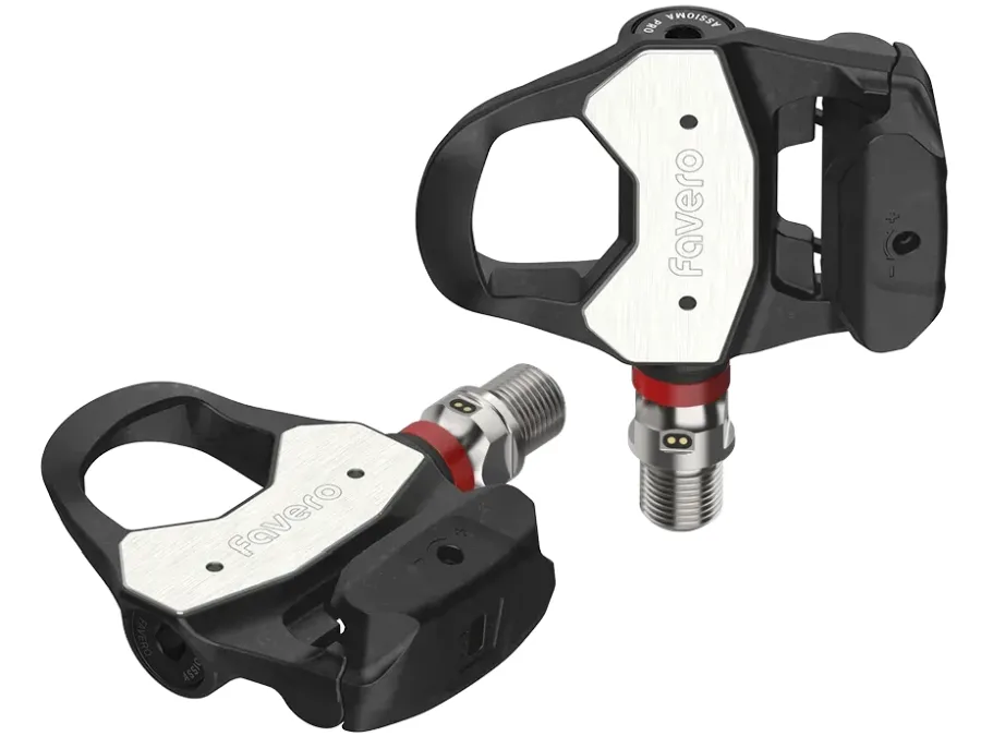 Favero Assioma PRO RL-2 wattmérős országúti patentpedál, Look Keo kompatibilis, 260g, fekete