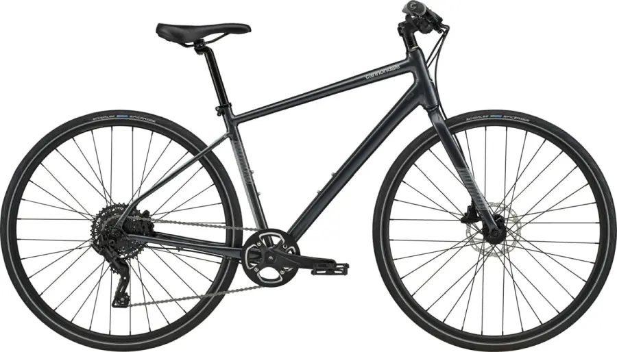 Cannondale Quick Disc 4 28-as férfi fitness kerékpár, alumínium, 1x9s, L-es vázméret, grafit színű