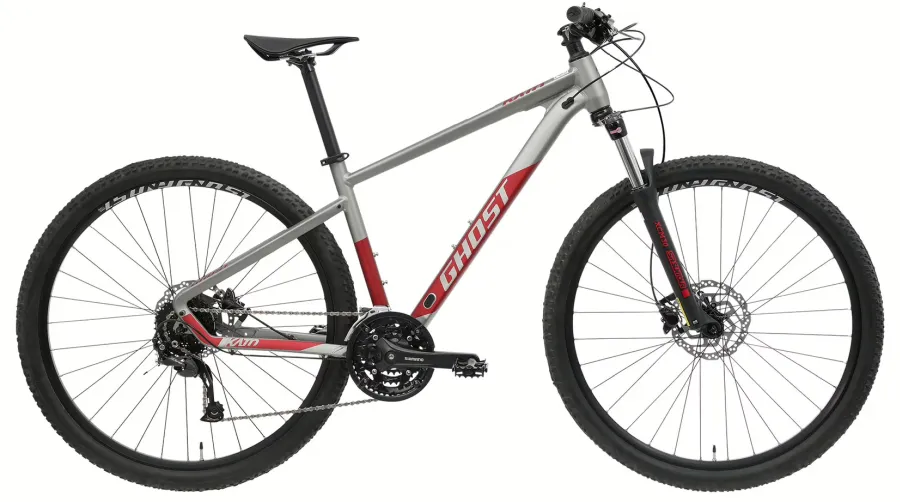 Ghost Kato 500 SE 29-es férfi MTB kerékpár, alumínium, 27s, L-es vázméret, szürke-piros