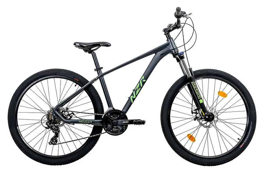 Neuzer Duster Hobby Disc 2025 férfi 27,5-es MTB kerékpár, 21s, alumínium, M-es vázméret, antracitszürke
