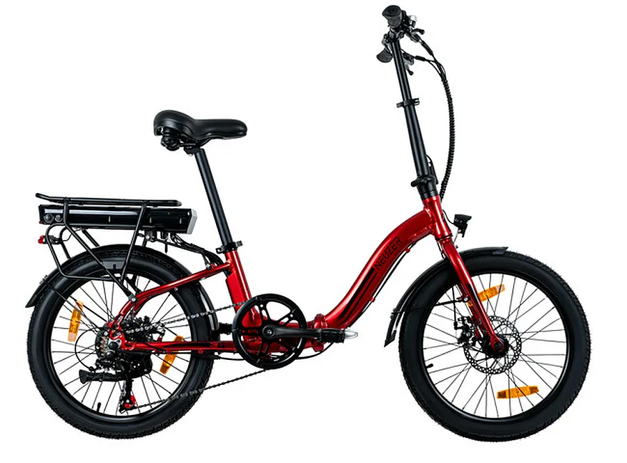 Neuzer E-Folding 20 összecsukható pedelec kerékpár, hátsó agymotorral, 7s, bordó