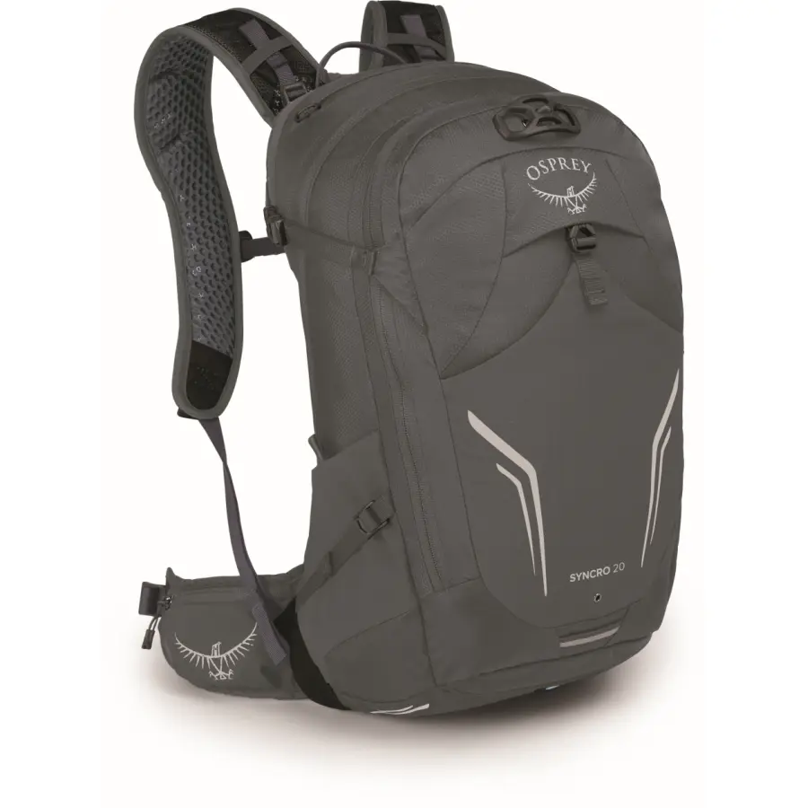 Osprey Syncro 20 kerékpáros hátizsák, esőhuzattal, 20L, grafitszürke