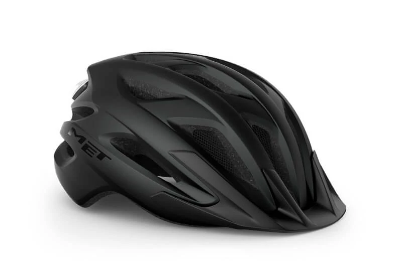 MET Crossover unisex MTB bukósisak, új, S-M-es méret (52-59 cm), matt fekete
