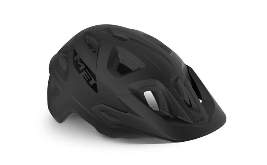 MET Echo unisex bukósisak, S-M-es méret (52-57 cm), matt fekete