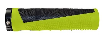 Rock Machine Enduro bilincses markolat, 128 mm, fekete-zöld, fekete bilinccsel