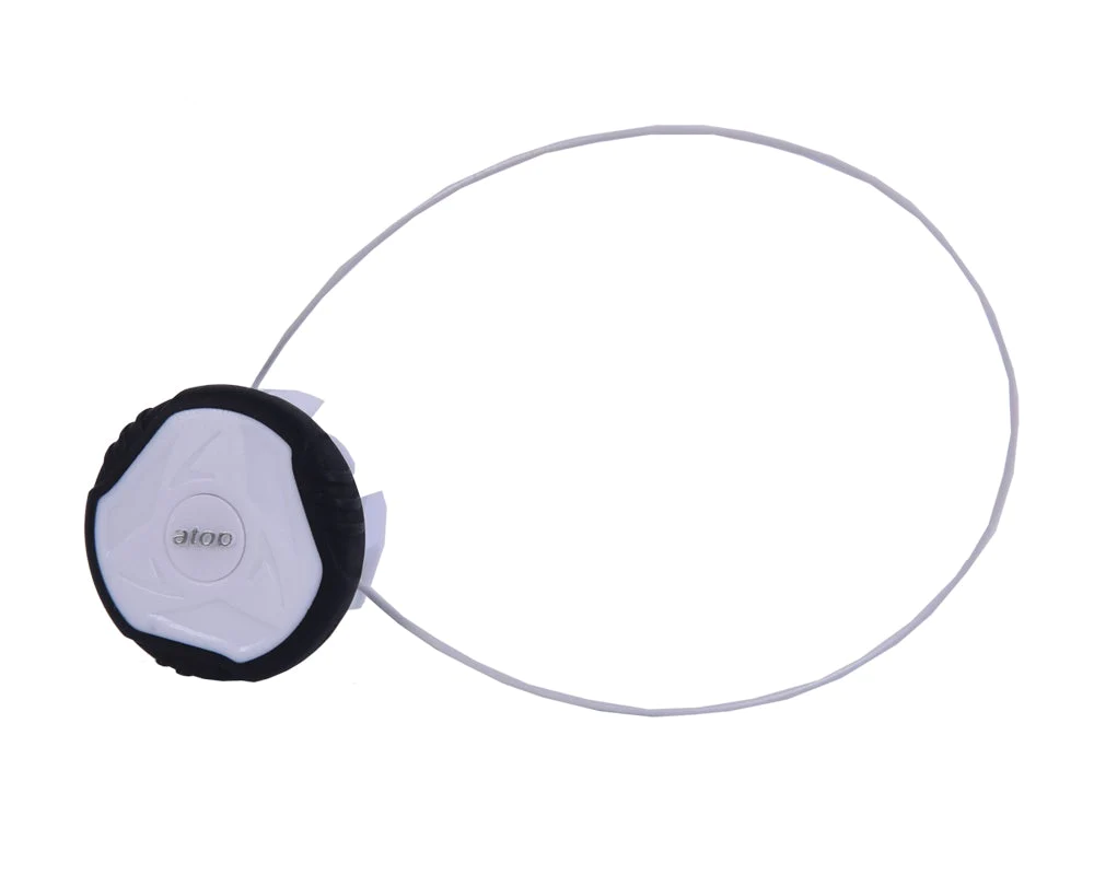 FLR A-A42 Reel Knob gyorsfűző, tekerővel, 40 cm, fehér, párban