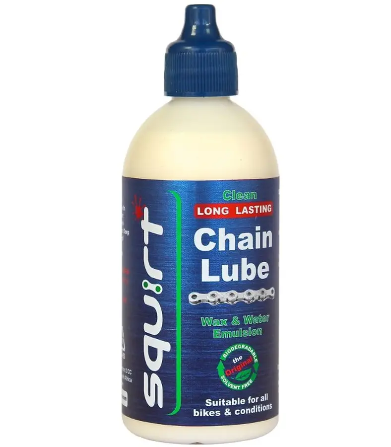 Squirt Long Lasting Chain Lube hosszú hatású lánckenő wax, 120ml