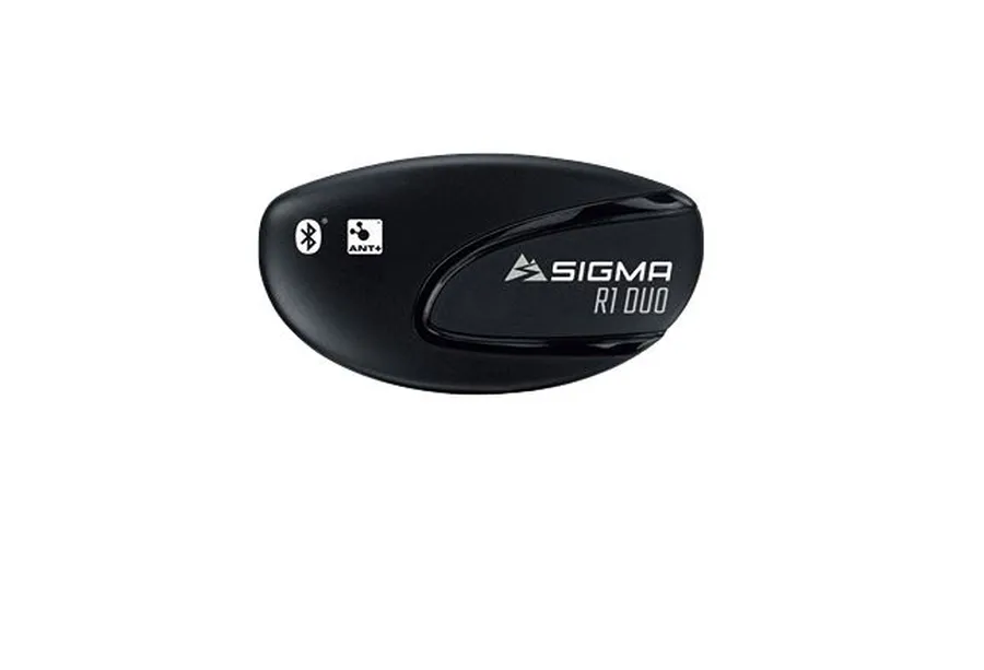 Sigma R1 pulzusmérő jeladó, ANT+, Bluetooth, Bryton kompatibilis, fekete