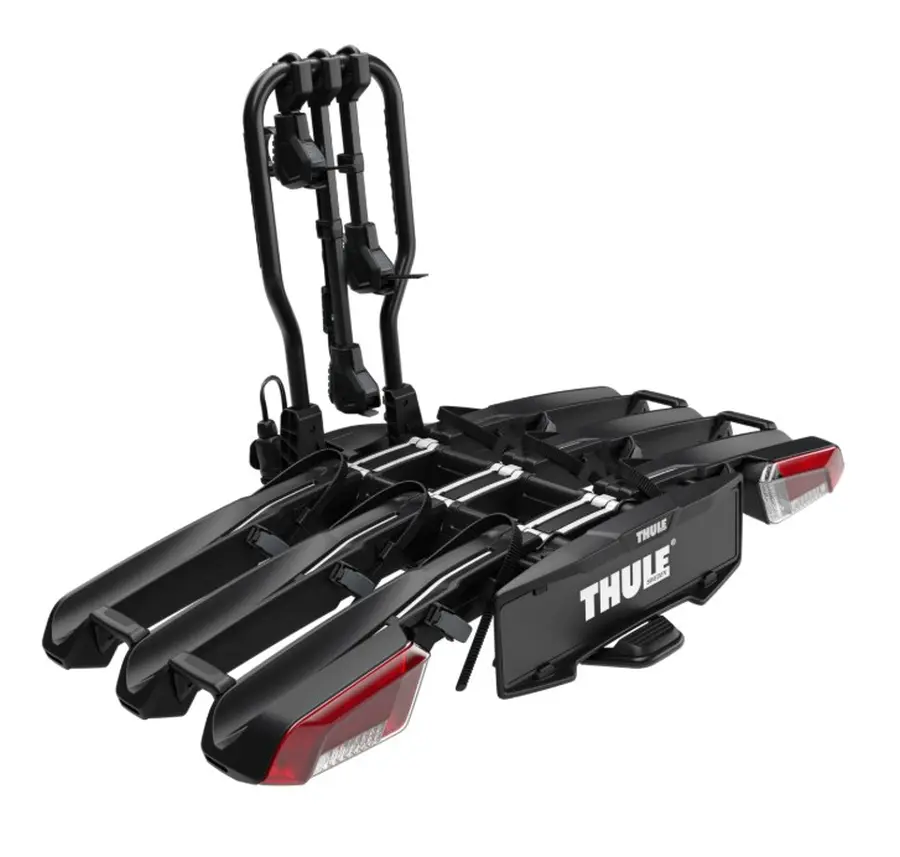 Thule EasyFold 3 945 vonóhorogra szerelhető kerékpár szállító, 3 kerékpárhoz