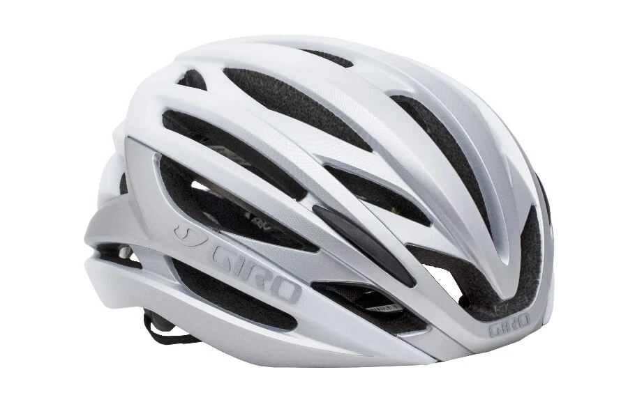 Giro Syntax bukósisak, S-es méret (51-55 cm), matt fehér-ezüst