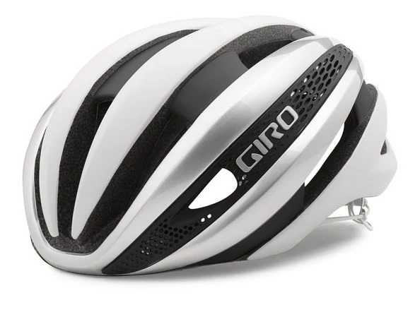 Giro Synthe országúti bukósisak, M-es (55-59 cm), matt fehér-ezüst