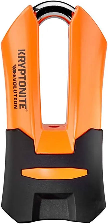 Kryptonite Evolution Armored tárcsafék lakat, 80 x 30 mm, narancs